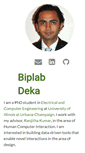 Mobile Screenshot of biplabdeka.net